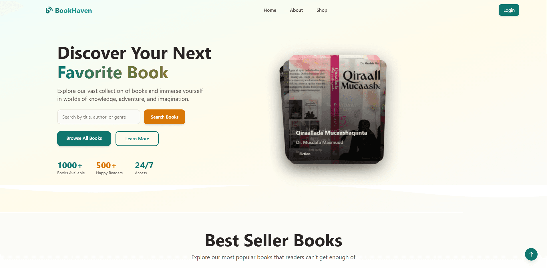 Book Store MERN Stack