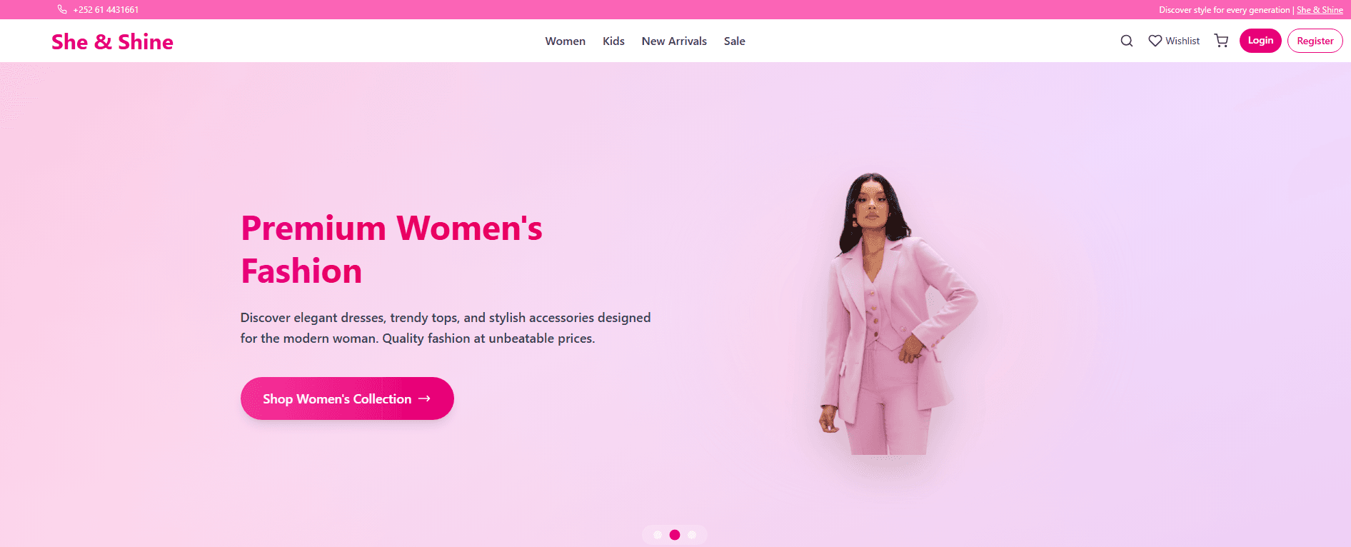 She&Shine Ecommerce